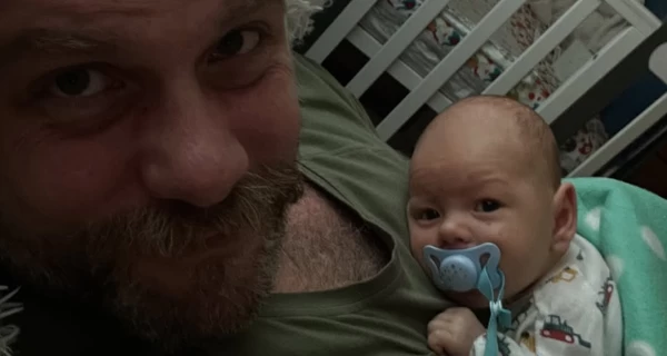 Актер-воин Владимир Ращук впервые показал лицо сына