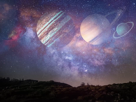 У квітні дві планети та їхня зірка створять рідкісне космічне вирівнювання