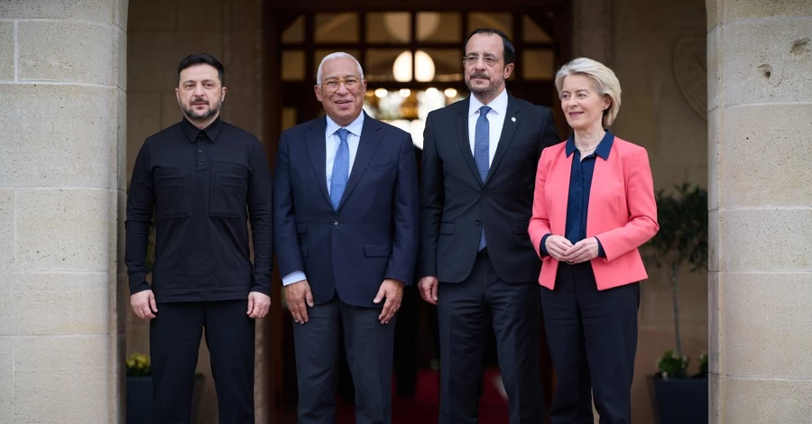 Зеленский встретился с лидерами ЕС на Кипре - говорили о боевой авиации и перемирии