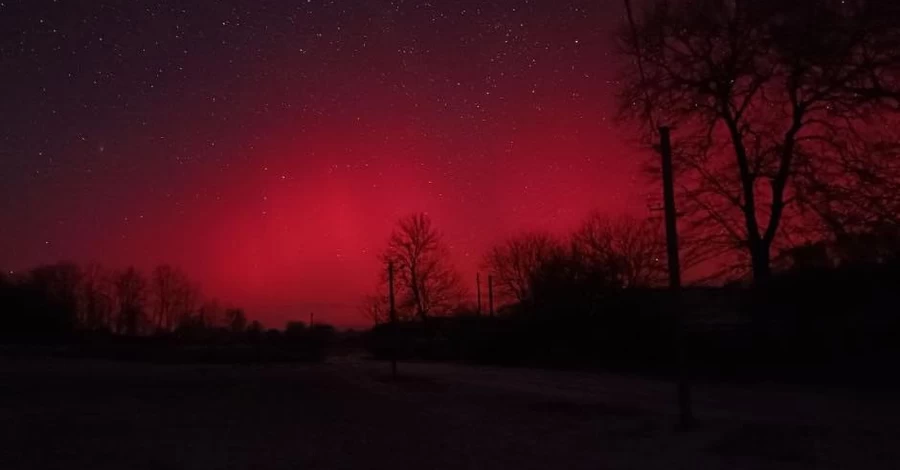 В Сумской области зафиксировали два уникальных явления - полярное сияние и двойное гало