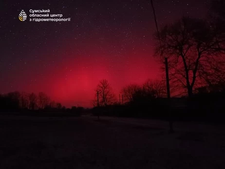 На Сумщині зафіксували  два унікальні явища - полярне сяйво та подвійне гало