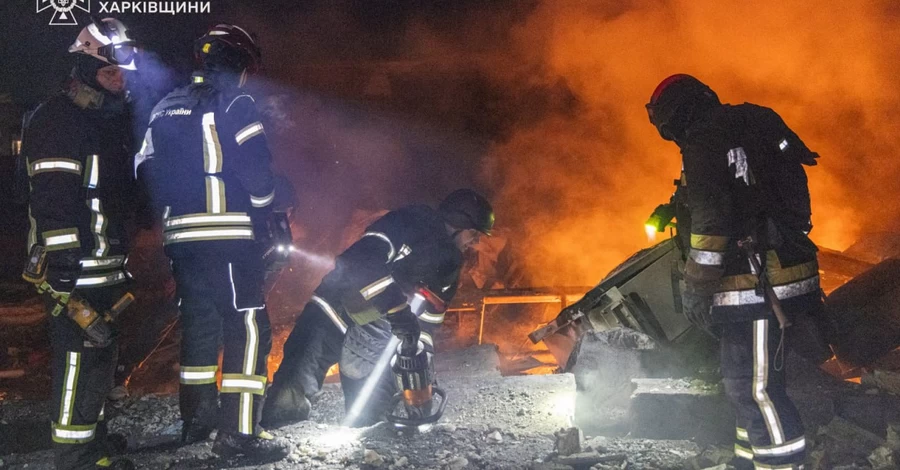 Россия атаковала Украину ракетами и дронами, в Харькове разрушен терминал 