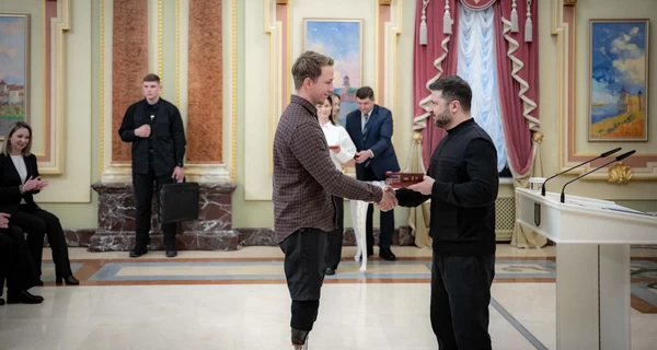 Терен получил орден 