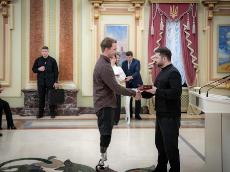 Терен получил орден 