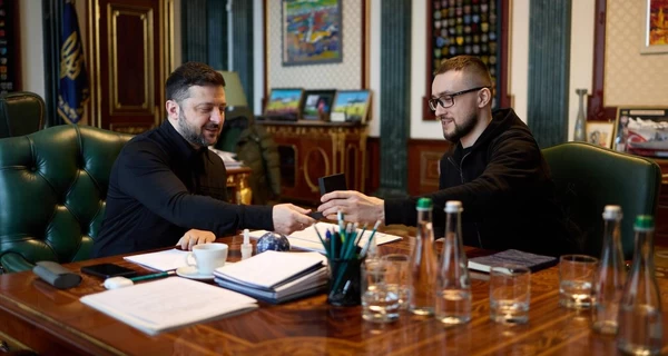 Після Притули Зеленський зустрівся зі Стерненком