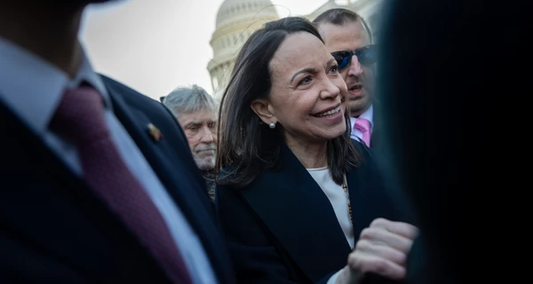 Марія Мачадо віддала свою нобелівську медаль Трампу