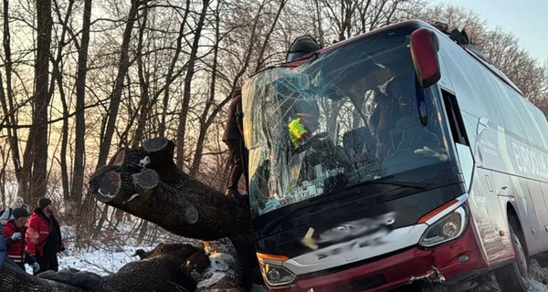 На Львівщині потрапив у ДТП автобус 