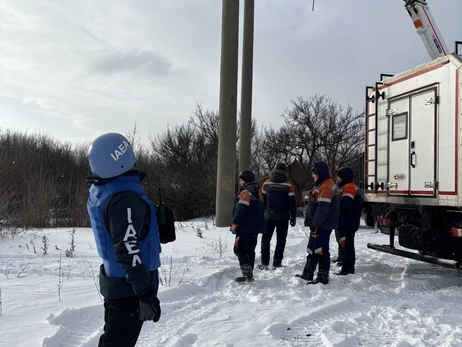 Возле ЗАЭС начался ремонт, для чего установили локальное прекращение огня