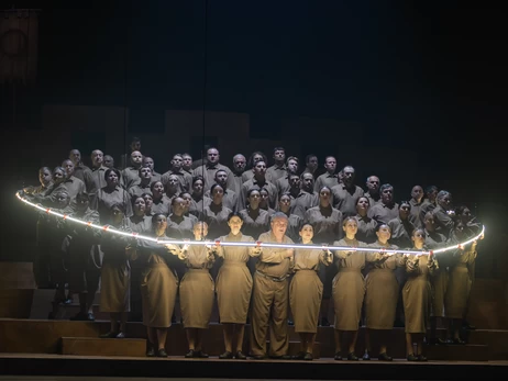 Уривський та керівник хору 