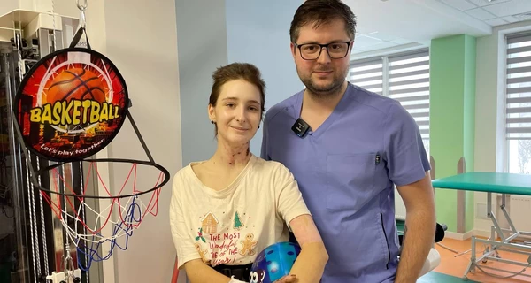 Во Львове медики готовят к выписке девочку, пострадавшую в результате ракетного удара по Тернополю