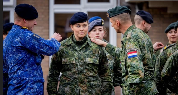 Принцеса Нідерландів Катаріна-Амалія завершила курс військової підготовки та отримала звання капрала