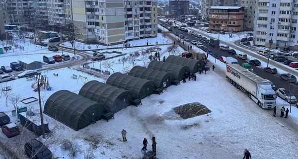 В ГСЧС объяснили, для кого в их палатках появились кровати