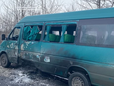 РФ атакувала два маршрутні автобуси з людьми у Запорізькій області  