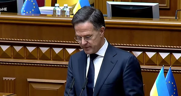 Щойно буде мирна угода, в Україні з’являться літаки і підтримка на морі, - Рютте у Верховній Раді 