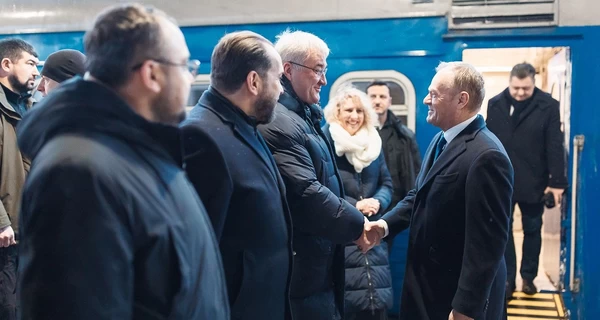 Дональд Туск приїхав до Києва 