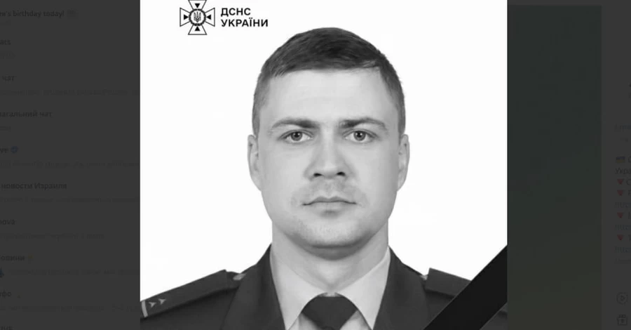 У Яготині молодий рятувальник загинув від обвалу на місці удару РФ