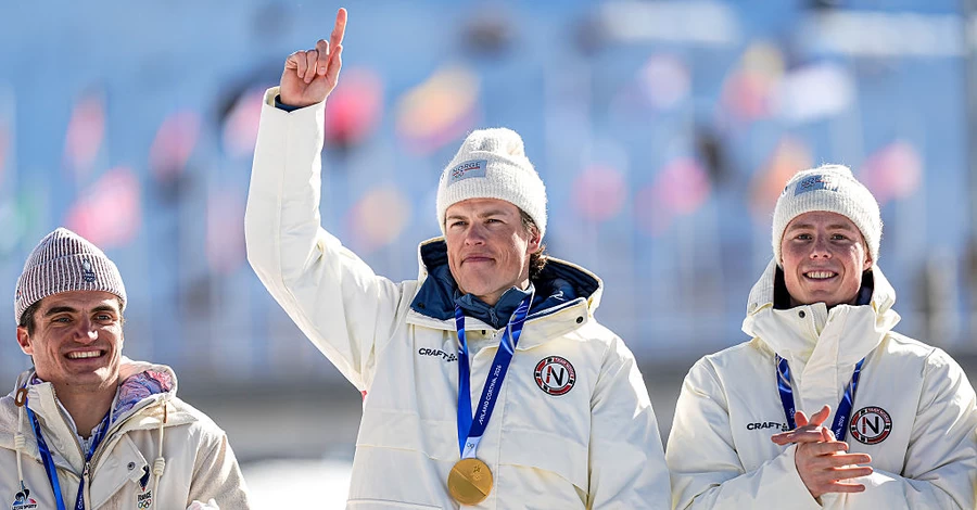 Норвежский лыжник Йоханнес Клебо установил рекорд зимних Олимпиад по количеству золотых медалей