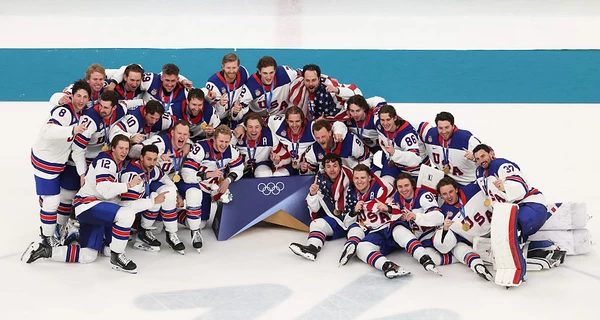 США впервые с 1980 года выиграли Олимпиаду по хоккею