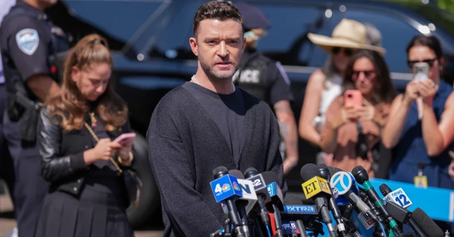 Джастін Тімберлейк подав до суду через можливу публікацію відео його арешту за керування у нетверезому стані