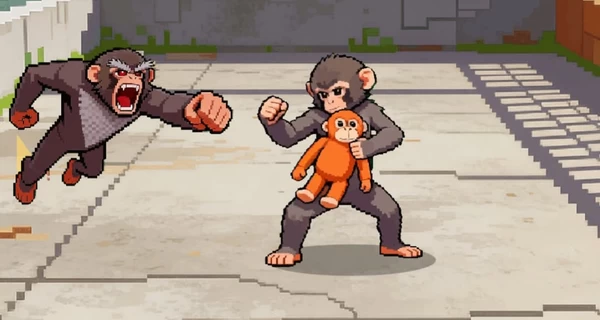 Вирусная обезьянка Панч стала героем бесплатной веб-игры