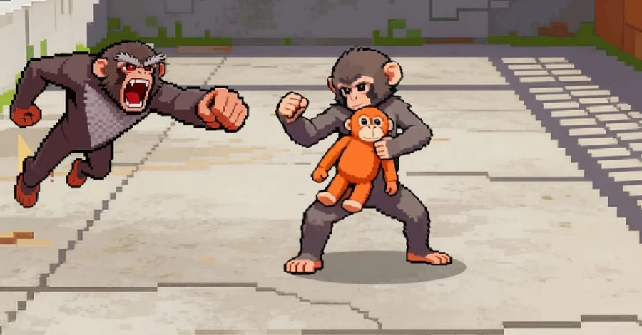 Вирусная обезьянка Панч стала героем бесплатной веб-игры