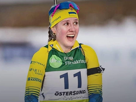 Украинка Меркушина стала чемпионкой масс-старта на юниорском Чемпионате мира по биатлону