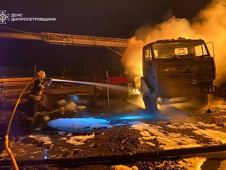 Росіяни обстріляли рятувальників, які ліквідували наслідки нічного удару на Дніпропетровщині 