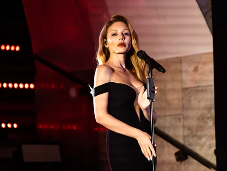 Тіна Кароль передала послання Ані Лорак на концерті в Одесі