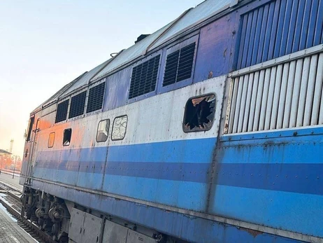 Российские войска атаковали дроном пассажирский поезд 