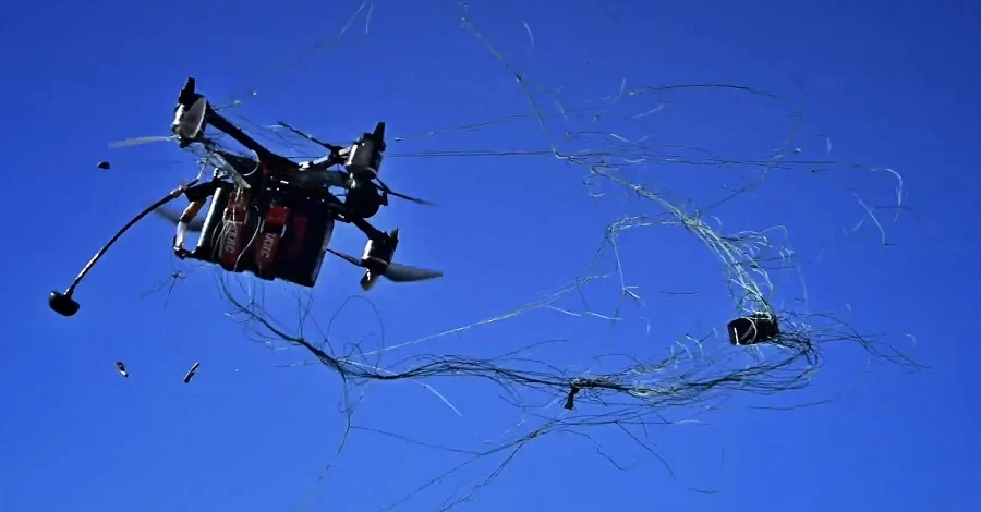 Українська компанія розробила «сітчасту гармату» для боротьби з FPV-дронами 