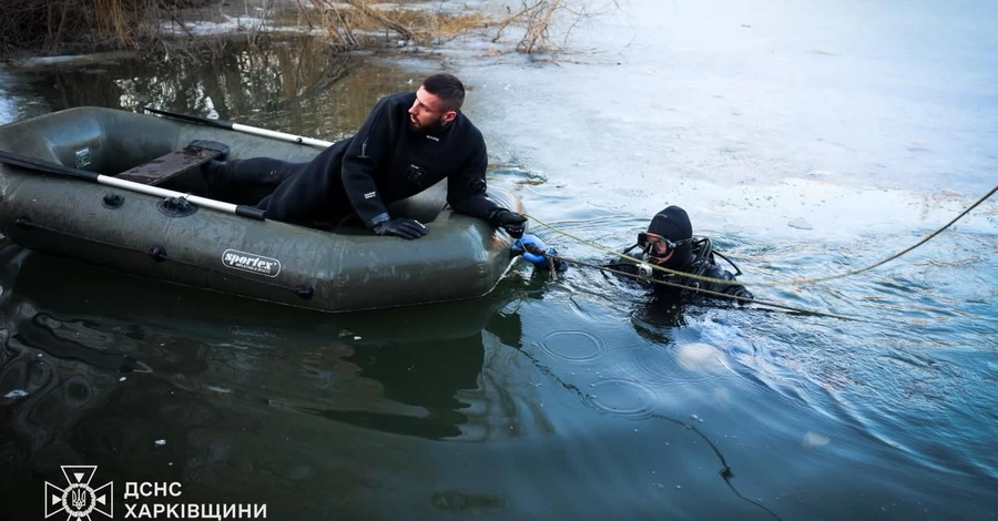 У Харкові шестеро дітей провалилися під лід, двоє загинули