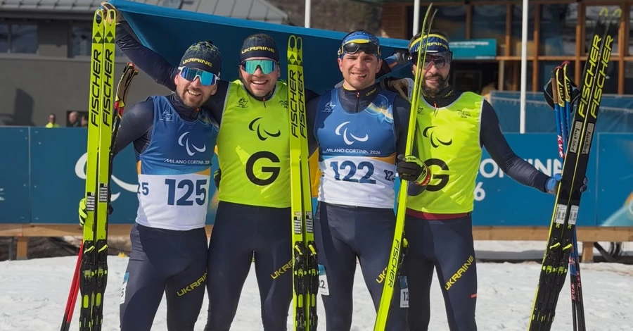 Українські біатлоністи здобули другий подвійний подіум у спринті-переслідуванні на Паралімпіаді-2026