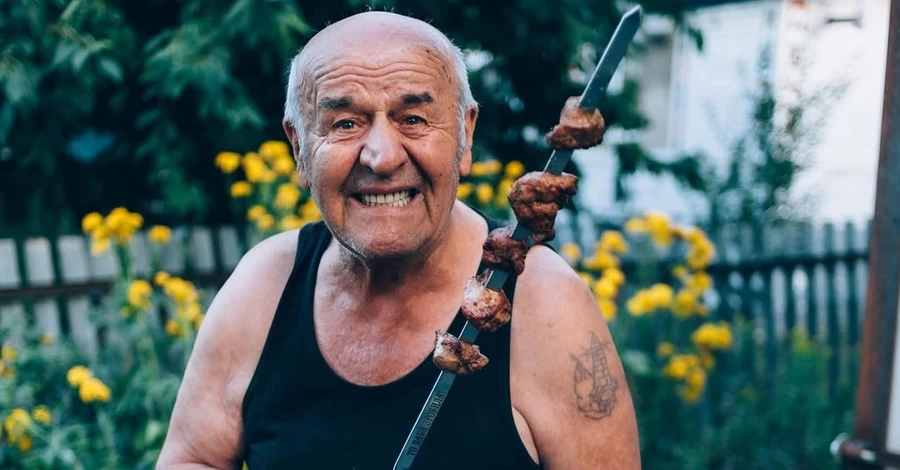 Помер найвідоміший дідусь України, TikTok-зірка дід Толя