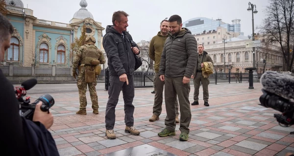 История дружбы Владимира Зеленского и Шона Пенна