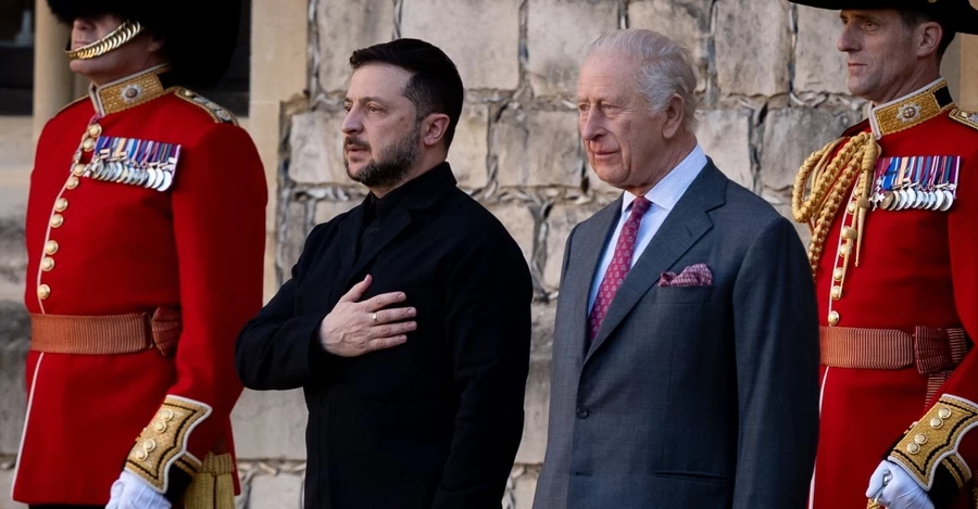Залужний зустрів Зеленського в Лондоні, де президент відвідає Чарльза III