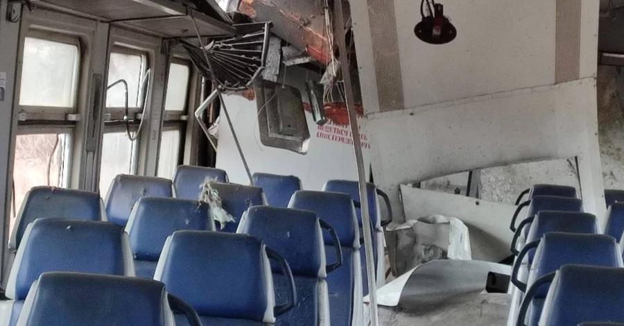 В Харьковской области российский FPV-дрон попал в электричку, погиб 61-летний пассажир