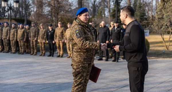 Впервые в истории женщина-нацгвардеец получила звание Героя Украины