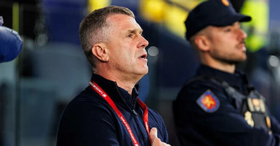 Ребров полишає посаду тренера збірної України після поразки у поєдинку зі Швецією