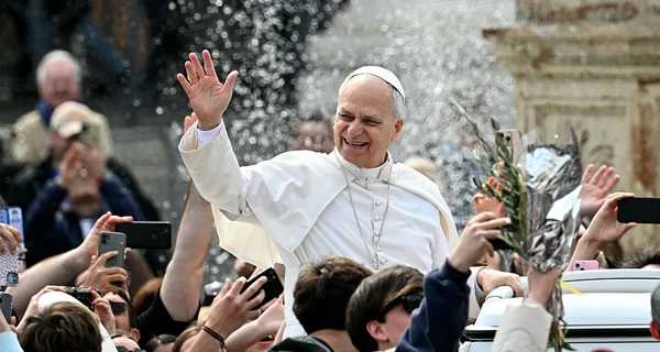 Папа Лев XIV в свое первое Вербное воскресенье: Бог отвергает молитвы тех, кто ведет войны