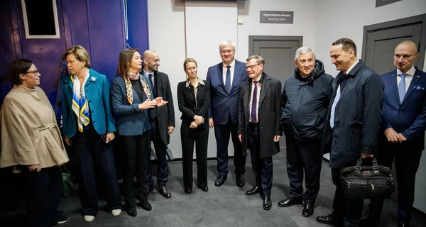 В Киев прибыли глава дипломатии ЕС Кая Каллас и министры иностранных дел европейских стран