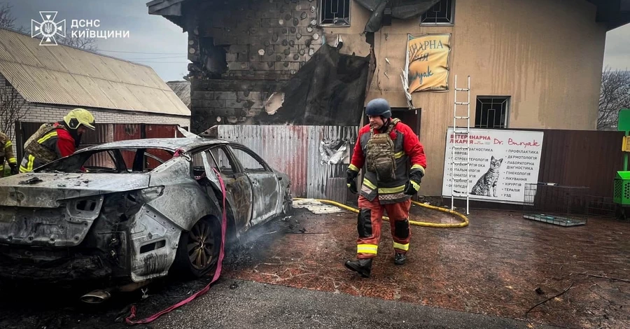 Российский дрон уничтожил ветеринарную клинику в Чабанах под Киевом - погибли животные