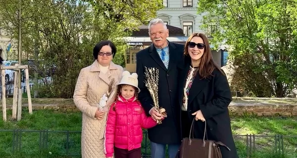 Украинские звезды поделились семейными кадрами в Вербное воскресенье