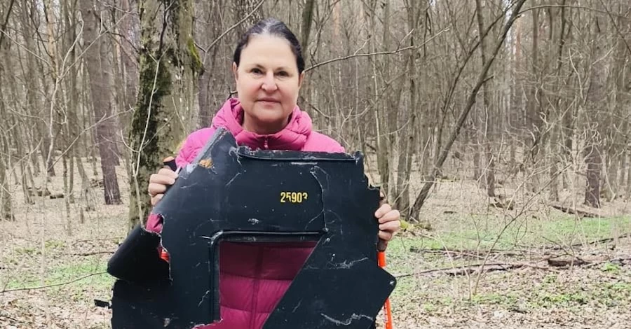 Посол ЄС знайшла уламок російського 