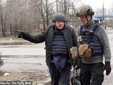 Борис Джонсон відвідав позиції ЗСУ на Запоріжжі