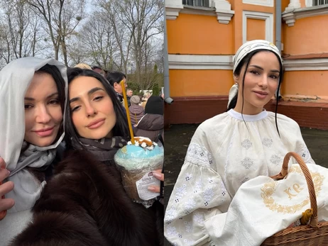 Великодня мода зірок: Трінчер та Саліванчук у шубах, Огнєвіч та Осадча у вишиванках