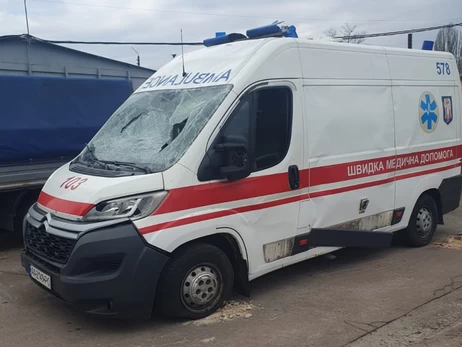 В Киеве во время повторной атаки РФ пострадали медики, работавшие по вызову