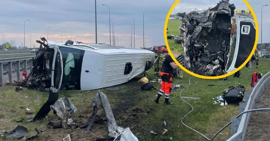 У Польщі перекинувся мікроавтобус з українцями, є травмовані