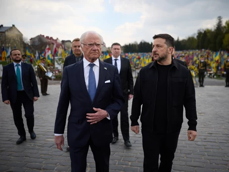 Король Швеції Карл XVI Густав прибув до України вперше від початку повномасштабної війни