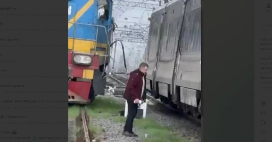 На Вінниччині потяг 