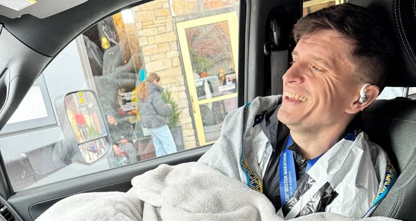 У Анатолия Анатолича отказали ноги на последних километрах Бостонского марафона